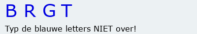 Bevestigingscode