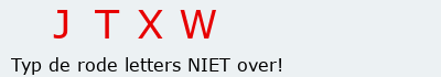 Bevestigingscode