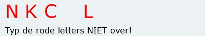 Bevestigingscode