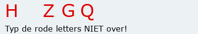 Bevestigingscode