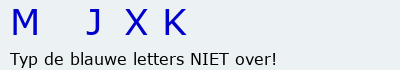 Bevestigingscode