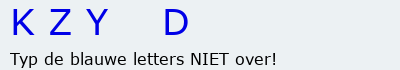 Bevestigingscode