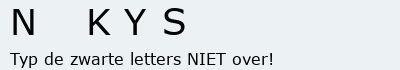 Bevestigingscode