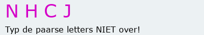 Bevestigingscode