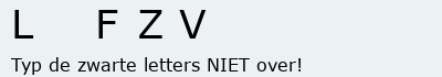 Bevestigingscode