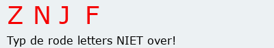Bevestigingscode