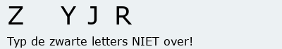 Bevestigingscode