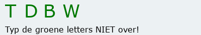 Bevestigingscode