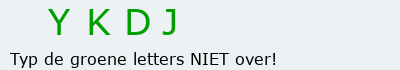 Bevestigingscode