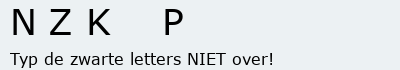 Bevestigingscode