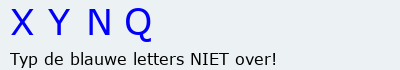 Bevestigingscode