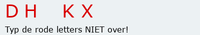 Bevestigingscode