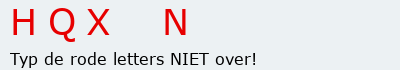 Bevestigingscode