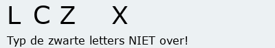 Bevestigingscode