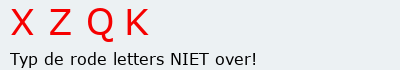 Bevestigingscode