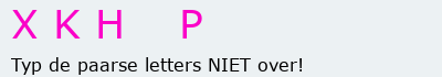Bevestigingscode