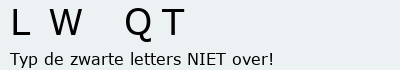 Bevestigingscode