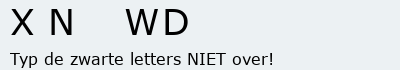 Bevestigingscode