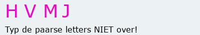 Bevestigingscode