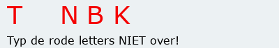 Bevestigingscode