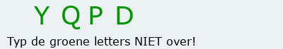 Bevestigingscode