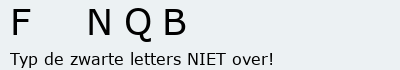 Bevestigingscode