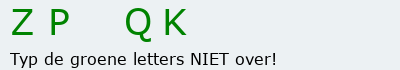 Bevestigingscode