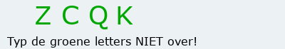 Bevestigingscode
