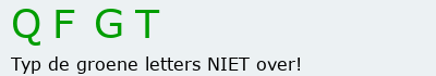 Bevestigingscode