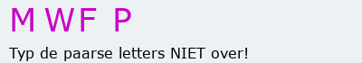 Bevestigingscode