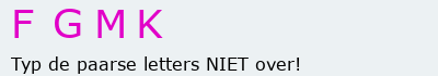 Bevestigingscode