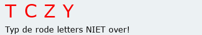 Bevestigingscode