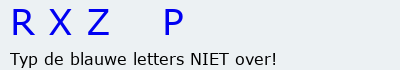 Bevestigingscode