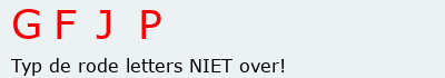 Bevestigingscode
