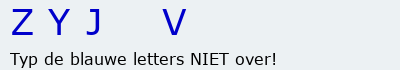 Bevestigingscode