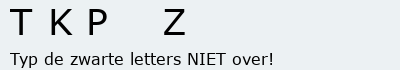 Bevestigingscode