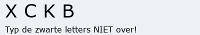 Bevestigingscode