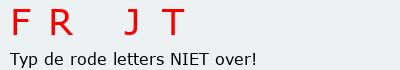 Bevestigingscode