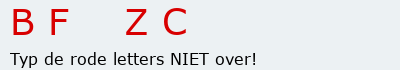 Bevestigingscode