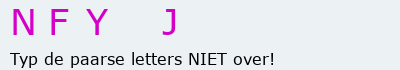 Bevestigingscode