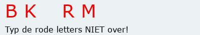 Bevestigingscode