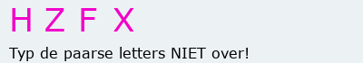 Bevestigingscode