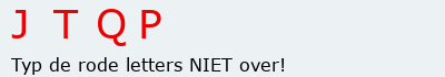 Bevestigingscode