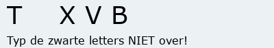 Bevestigingscode