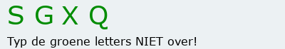 Bevestigingscode