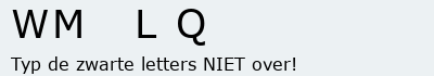 Bevestigingscode