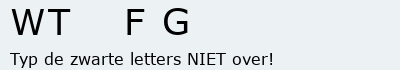 Bevestigingscode