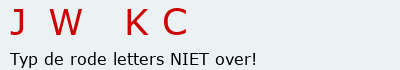 Bevestigingscode