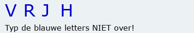 Bevestigingscode