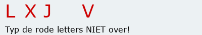 Bevestigingscode